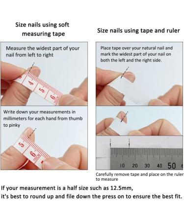 Hand Worn Nail Art Patches Coffin Shaped Fake Nails(S) - Buy Online on GoSupps.com
