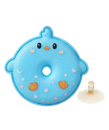 Body Scrubber Balls - Children's Bath Shower Scrubber Ball | Cute Appearance Scrubber Cleaning Tool for Bathroom Home Dormitory Travel and Hotel Blue