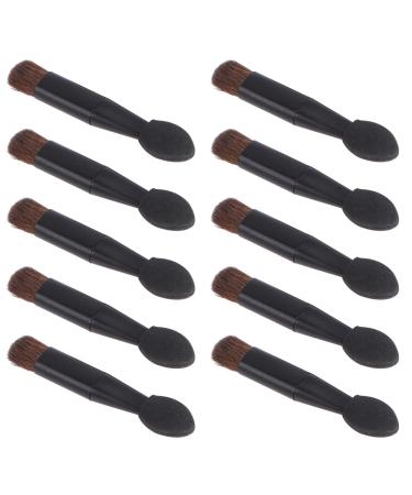 FOMIYES 20 Pcs Double Ended Eye Shadow Stick Makeup Eyeshadow Eye Shadow Brush for Makeup Tool