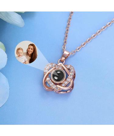 Personalized Photo Projection Heart Pet Pad - Unique Remembrance Gifts for Women & Girls - Buy Online on GoSupps.com