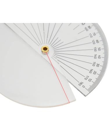 KAKAKE Fingers Goniometer Transparent Finger Joint Goniometer Clear Scale Accurate Measure Easy Observation for Architectural Drawings - Buy Online on GoSupps.com