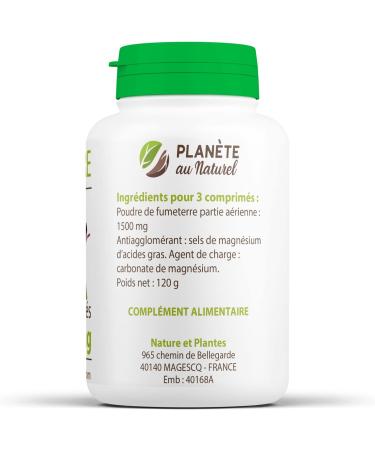 Fumeterre - 500 mg - 200 tablets - Buy Online on GoSupps.com