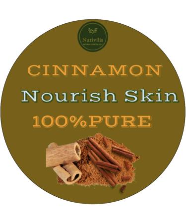 Nativilis Cinnamon Organic Essential Oil 30 ml (Cinnamomum zeylanicum) - Antibacterial antifungal and antioxidant - Copaiba Properties - Buy Online on GoSupps.com