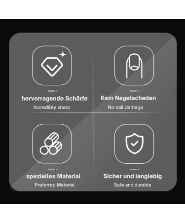 Premium Nail Clipper Set with File & Container - Stainless Steel Fingernail & Toenail Clippers in Gift Box - Perfect Gifts for Men & Women - Buy Online on GoSupps.com