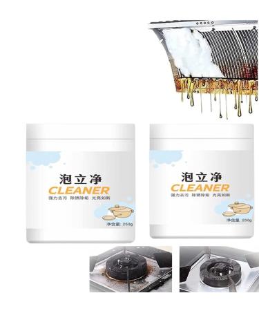 Foam Rust Remover Foam Rust Remover Kitchen All-Purpose Cleaning Bubble Spray All-Purpose Magic Cleaning Powder Soak to Clean Greasy (2Pcs Style:A) 2Pcs Style:A
