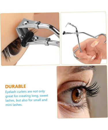 NOLITOY Mini Eyelash Curler & Lash Tools - Pro Precision Curling & Eyebrow Brush - Stainless Steel Beauty Tools for Perfect Lashes - Buy Online on GoSupps.com