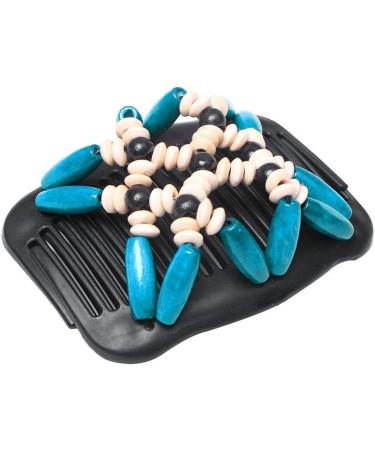 Peigne cheveux magique en bois avec perles ovales - Extensible - Pour femme et fille - Tendance et pratique - Buy Online on GoSupps.com