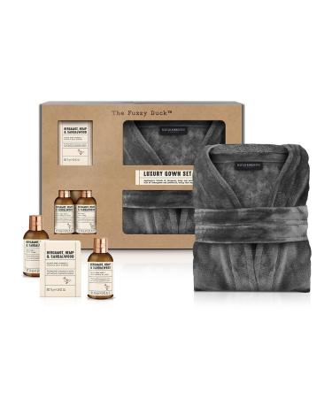 Baylis & Harding The Fuzzy Duck Bergamot Hemp & Sandalwood Men's Luxury Gown Gift Set (Pack of 1) - Vegan Friendly - Buy Online on GoSupps.com