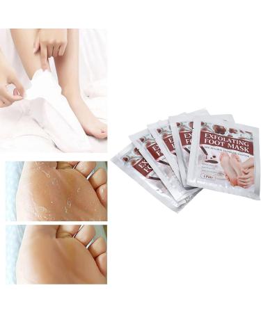 5 Pieces feet exfoliating masks Foot Peel Mask Hydrating foot Spa Moisturizing skin callus remover Smoothing touch skin for Cracked Hard Dead Skin Calluses - Buy Online on GoSupps.com