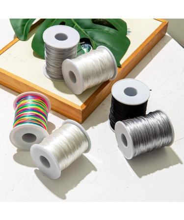 Buy Gray Satin Rattail Silk Nylon Cord for Baby Teething Necklaces - 75m Silicone Teething Toy | International Shipping Available - Buy Online on GoSupps.com