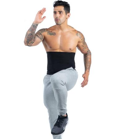 Kewlioo Men's Heat Trapping Waist Toner - Large - Waist Trainer for Men - Comfortable & Discreet - Buy Online on GoSupps.com