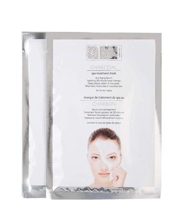 globalbeautycare Global Beauty Care Charcoal Treatment Mask Anti Aging Serum - 2 Pack Masks