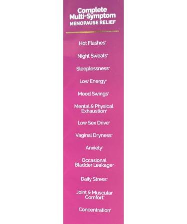 Value Pack Multi-Symptom Menopause Supplement for Women | 84 Ct - Effective Relief for Menopause Symptoms - Buy Online on GoSupps.com