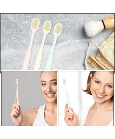 Buy SOLUSTRE 9-Piece Manual Toothbrush Set - Soft Bristles for Sensitive Teeth & Gums | Ideal for Adults & Kids - International Shipping Available - Buy Online on GoSupps.com