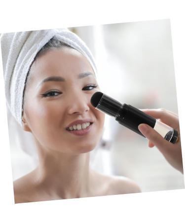 FRCOLOR Manicure Refillable Powder Brush Powder Foundation Brush Dense Foundation Brush Powder Makeup Brush Foundation Applicator Travel Automatic Plastic Cosmetic - Buy Online on GoSupps.com
