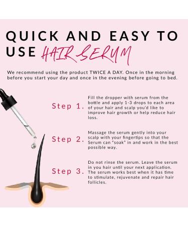 N+B Hair Growth Serum 2oz - Promotes Thicker, Fuller & Healthier Hair with Biotin | Natural-Based Formula to Prevent Hair Loss & Thinning in Women | All Hair Types - Buy Online on GoSupps.com
