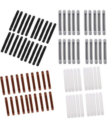 Buy 10 Pairs of Soft Silicone Anti-Slip Glasses Temple Covers - Comfortable Black Fit - International Shipping Available - Buy Online on GoSupps.com