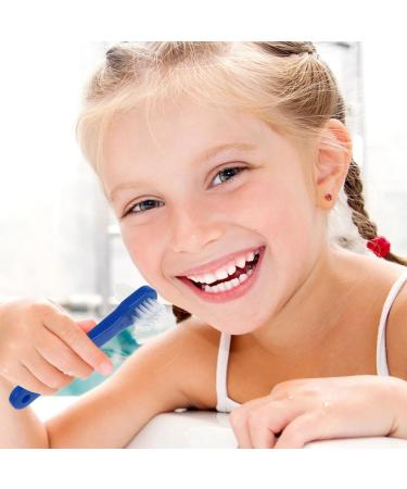 Gleavi 12 STK Double-Headed Toothbrush Set for Partial Dentures & Braces | Soft & Hard Prothesis Brush | Essential Dental Care Tools for Adults - Buy Online on GoSupps.com