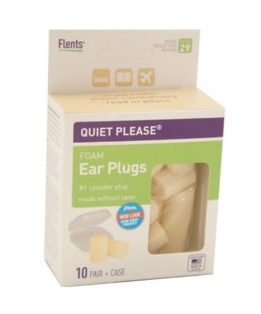 Flents Quiet! Please Foam Ear Plugs F408-150 10 Pairs ( Pack of 3 )