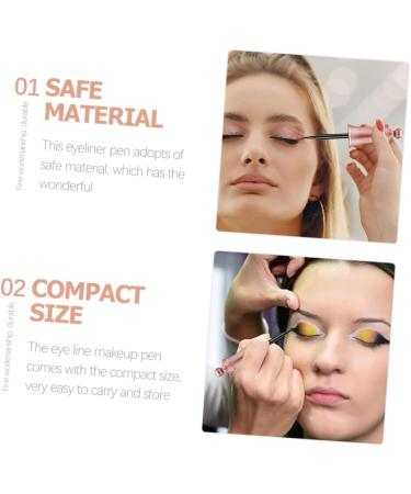 MUSISALY 2pcs Liquid Eyeliner Gel Accessories Glow Fakeaway Makeup Highlight Mascara Sticky Coloring Pigment - Buy Online on GoSupps.com