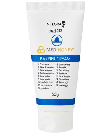 Medihoney Barrier Derma Cream Paraben Free All Skin Tone Dry Rough and Itchy Skin 50 g