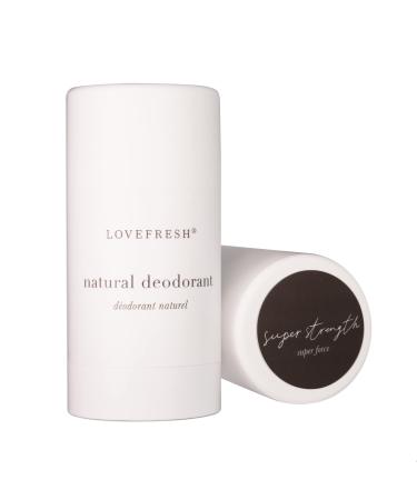 Lovefresh - Natural Super Strength Deodorant | Aluminum Free (Cedar & Saffron) (3.7 oz) 3.7 Ounce (Pack of 1)