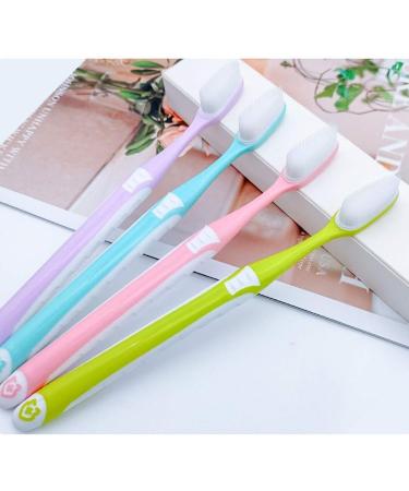 Zumaha Loose Soft Rubber Toothbrushes - 8 Pack for Sensitive Teeth & Gums | Ideal Hand Toothbrushes for Adults & Kids | International Shipping Available - Buy Online on GoSupps.com
