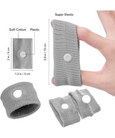 Acupressure Tape - 10 Pairs of Anti-Nausea Bracelets for Pregnancy Motion Sickness & More | Elastic Straps in 8 Colors - Buy Online on GoSupps.com