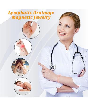 Cigmag 12X Lymphatic Drainage Copper Magnetic Bracelet for Women - Adjustable Cuff Bangle in Rose Gold - Ultra Strength Magnet - Gift Box Included - Buy Online on GoSupps.com