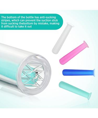 4 Pieces Silicone Contact Lens Inserter & Remover Set - Portable Daily & Monthly Lens Suction Holder for Travel and Outdoor Activities - Buy Online on GoSupps.com