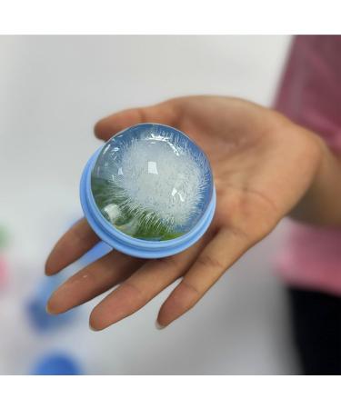 Buerfu Ice Holder for Face - Reusable Silicone Ice Ball & Ice Cream Shape for Women | Summer Blue Facial Massage Tool - Buy Online on GoSupps.com