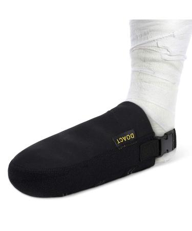 Gypsum protection Foot Cast Sock toe cover with quick lock and non-slip strip toe cover toes protection plaster socks plaster sock toe warmer with anti-slip stripes fits for women and men - Buy Online on GoSupps.com