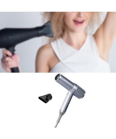 MERIGLARE Hair Dryer with Nozzle for Curly Hair Hair Tool Hair Styling Tool for Fine Thick Natural Wave Frizzy Hair Women Curly Hair gray 1 Nozzle - Buy Online on GoSupps.com