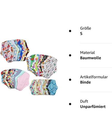 Buy Eco-Friendly Spray Menstrual Wipes | 10 & 20 Pack Soft Bamboo Cotton Inserts - Washable Reusable Absorbent Feminine Hygiene | International Shipping Available - Buy Online on GoSupps.com
