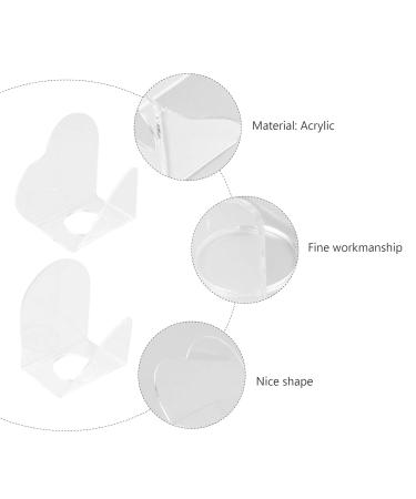 Beaupretty 2 STK Acrylic Palette & Make-Up Mixing Spatula - Ideal for Pigment Mixing Foundation Nail Art & Eyeshadow - Buy Online on GoSupps.com