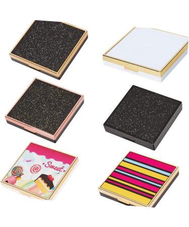 FOMIYES 3 Pcs Eye Shadow Empty Palette Empty Eyeshadow Dish Eye Shadow Box Self Made Packing Box 1 count (Pack of 1) Blackx3pcs - Buy Online on GoSupps.com