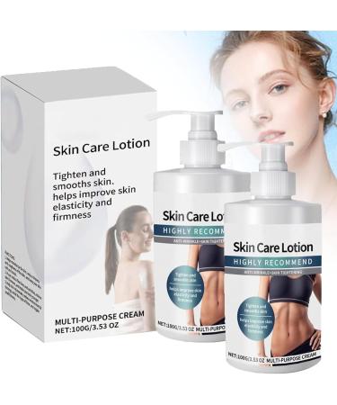 2 Pcs Skin Care Lotion Restore Skin Elasticity, Coolord Luxelift Skin Firming Youth Butter, Firming Cream for Loose, Sagging Skin, Moisturizing Body Lotion with Collagen