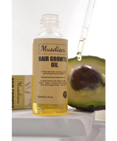 Veganic Rosemary Oil for Hair Growth - Natural Organic Oil for Dry & Damaged Hair (60ml 2PC) | International Shipping Available - Buy Online on GoSupps.com