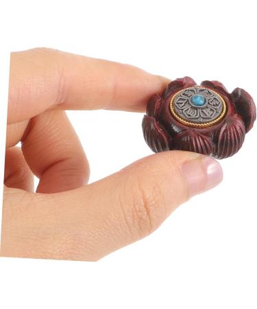 Partykindom Vintage Carved Hand Exercise Plate - Tea Pumpkin Figure & Massage Roller Ball Accessories in Sandalwood & Rosewood - Buy Online on GoSupps.com