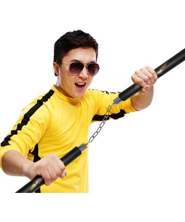 Zalani Safe Foam Rubber Training Nunchucks (Red) - Ideal for Martial Arts Practice - Buy Online on GoSupps.com