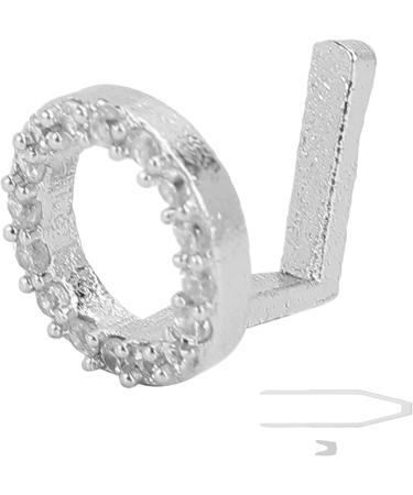 Verdant Touch Hip Hop Tooth Decoration - Capital Letters Shaped Halloween Accessory | Silver Tooth Bandage Decor - Buy Online on GoSupps.com