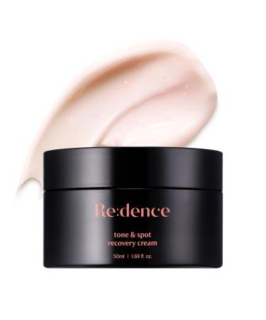 redence 5% Niacinamide & Triple Hyaluronic Acid Skin Barrier Moisturizer Cream for Even Tone Deep Hydration & Sensitive Skin Care 1.69 fl oz