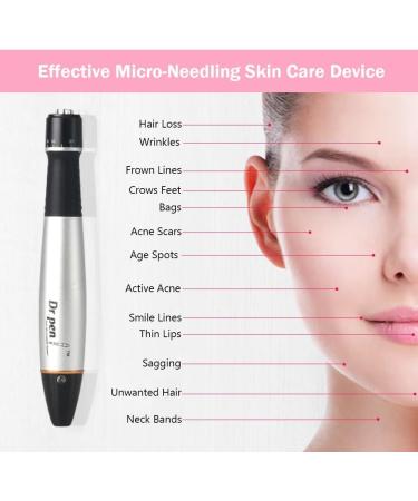 Derma Pen Most Powerful and Effective Micro-needling Skincare Device Remove All Your Skin Problems at The Fraction with Stability and Accuracy Great for Both Professional and Experienced Use at Home - Buy Online on GoSupps.com
