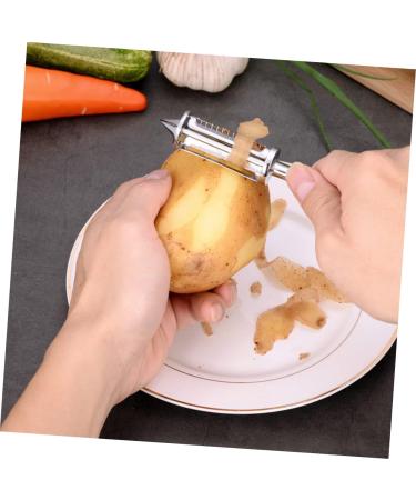 LABRIMP Paring Peeler Multifunction Fruit Peeler Vegetable Peelers Plane Fruits and Vegetables Slicer Size 1 Pink - Buy Online on GoSupps.com