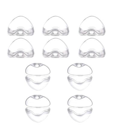 Schnullerbox for baby 10pcs transparent pacifier box pacifier box portable pacifier storage tank pacifier box dustproof transparent dustproof box