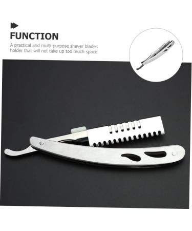Stainless Steel PopetPop Razor Holder | Hairdresser & Manual Razor Blade Accessories - Buy Online on GoSupps.com