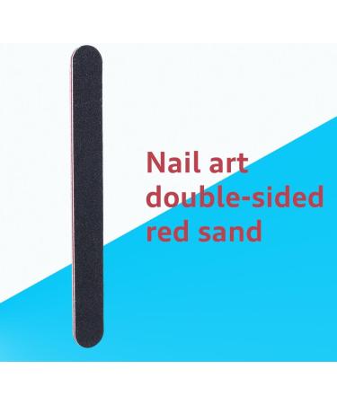 Nail Sanding Buffer Sturdy Nail Files Double Sided Multi Purpose Durable Coarse Grit Nail Sanding File for Family Nail Shop - Buy Online on GoSupps.com