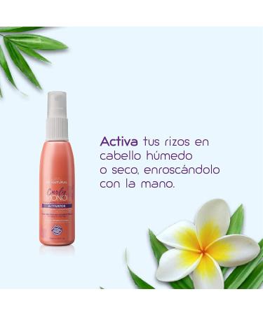 Be Natural Curly Monoi Rizos Activator 100ml | Best Curly Hair Care for All Hair Types - International Shipping - Buy Online on GoSupps.com