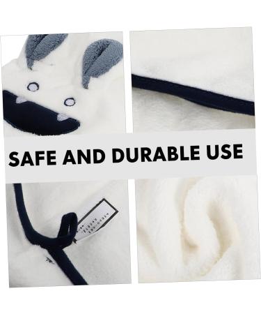 MAGICLULU 3 Pcs Coral Fleece Dry Hair Hat Women's White Quick Dry Turban Hat - Buy Online on GoSupps.com