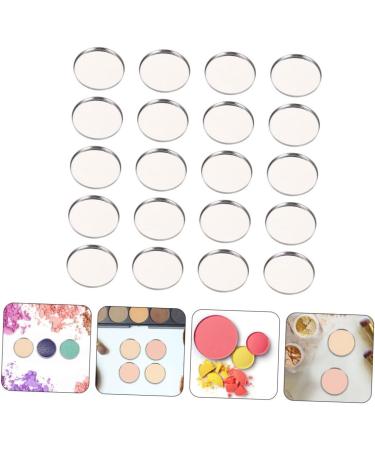 Balacoo 200 Pcs Eye Shadow Disk Eyeshadow Small Cosmetic Palettes Lipsticks Holder Miss Vice Board Tinplate - Buy Online on GoSupps.com
